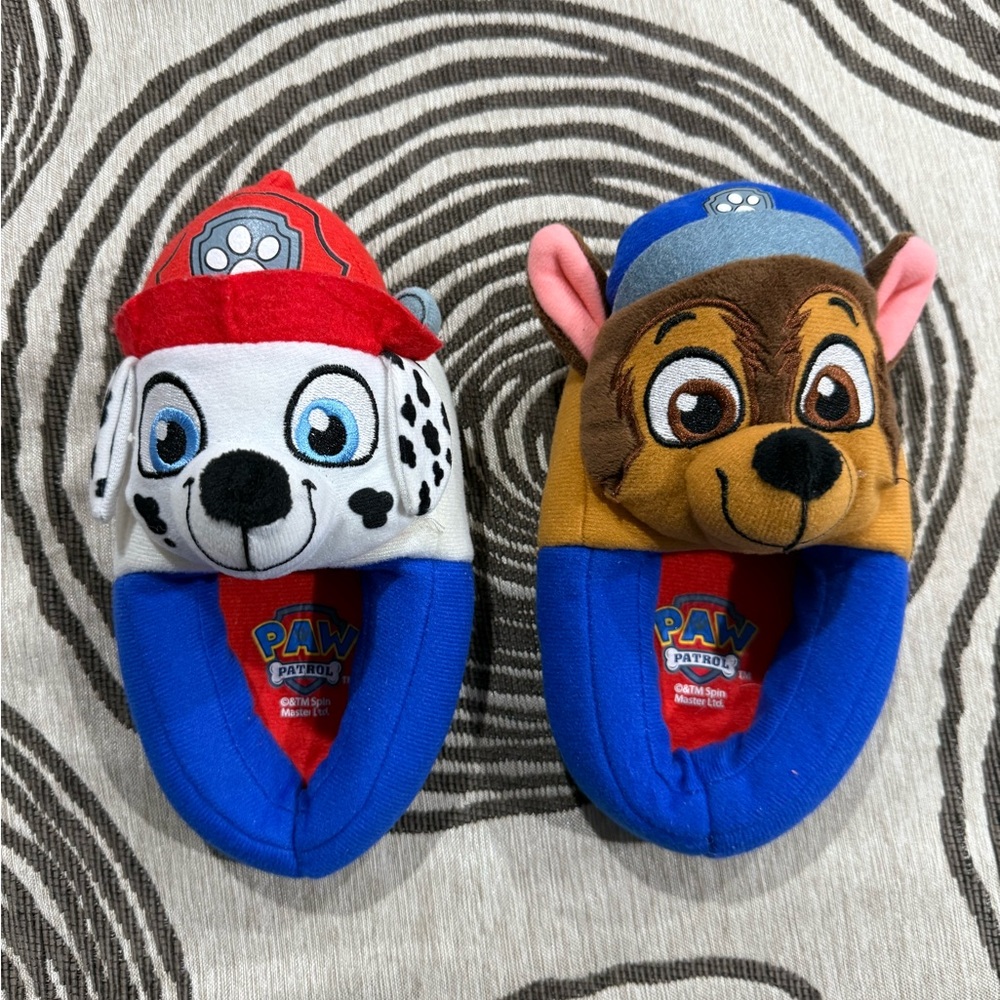 Paw Patrol Toddler Slippers - Size 7/8